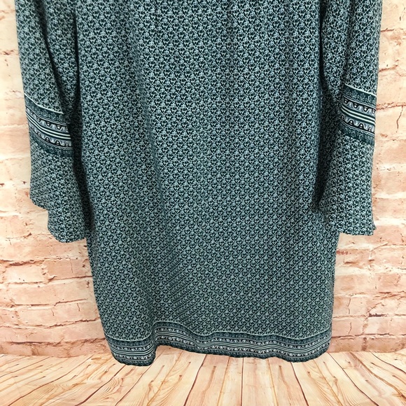 Madewell Bell Sleeve Silk Shift dress - Picture 4 of 7